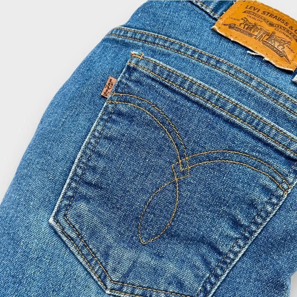 Vtg 70s Levi's 541 Gold Tab Jeans, Athletic Fit Relaxed Tapered Leg, 40 x 26